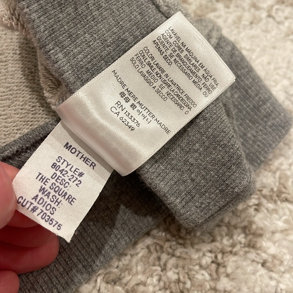 Mother Adios Sweatshirt Size S - Picture 9 of 10